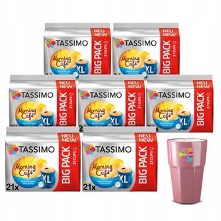Набір кави в капсулах Tassimo Morning Cafe Mild & Smooth XL &ndash; 147 капсул TS147Р фото