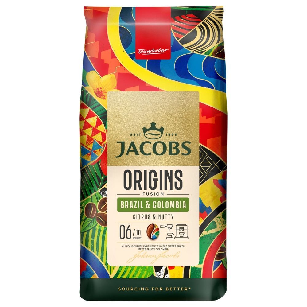 Набір кави в зернах Jacobs Mix 3х1кг ( Jacobs Barista Editions Espresso Italiano 1 кг, Jacobs Kr&ouml;nung 1 кг, Jacobs Origins Fusion Brazil & Colombia 1 кг) cbn797 фото