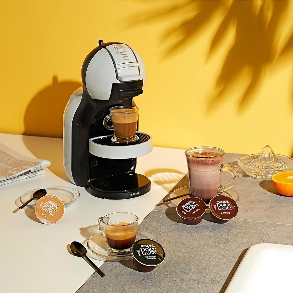 Капсульная кофеварка Krups Mini Me Dolce Gusto KP123B Gray KP123B фото