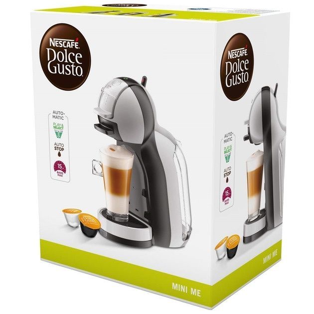 Капсульная кофеварка Krups Mini Me Dolce Gusto KP123B Gray KP123B фото