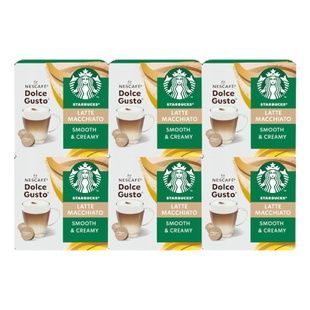 Набор кофе в капсулах Starbucks Nescaf&eacute; Dolce Gusto Latte Macchiato - 72 Капсулы DG9S72 фото