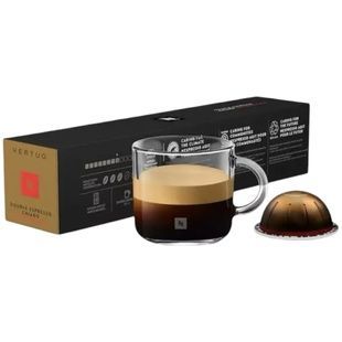 Кофе в капсулах Nespresso Vertuo Double Espresso Chiaro Decaffeinato (80 мл) NVD10 фото
