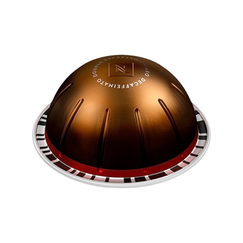 Кава в капсулах Nespresso Vertuo Double Espresso Chiaro Decaffeinato (80 мл) NVD10 фото