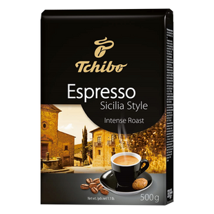 Кава в зернах Tchibo Espresso Sicilia Style Intense 500г cbn749 фото