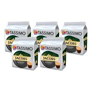 Набір кави в капсулах Tassimo Jacobs Espresso Classico &mdash; 80 капсул TSЕС80 фото