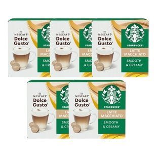 Набор кофе в капсулах Starbucks Nescaf&eacute; Dolce Gusto Latte Macchiato - 60 капсул DG9S160 фото