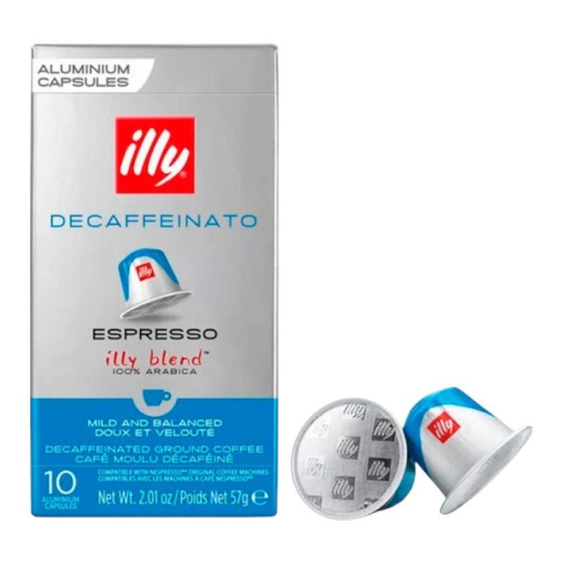 Набор кофе в капсулах Nespresso illy Espresso Decaffeinato &ndash; 100 капсул IND100 фото