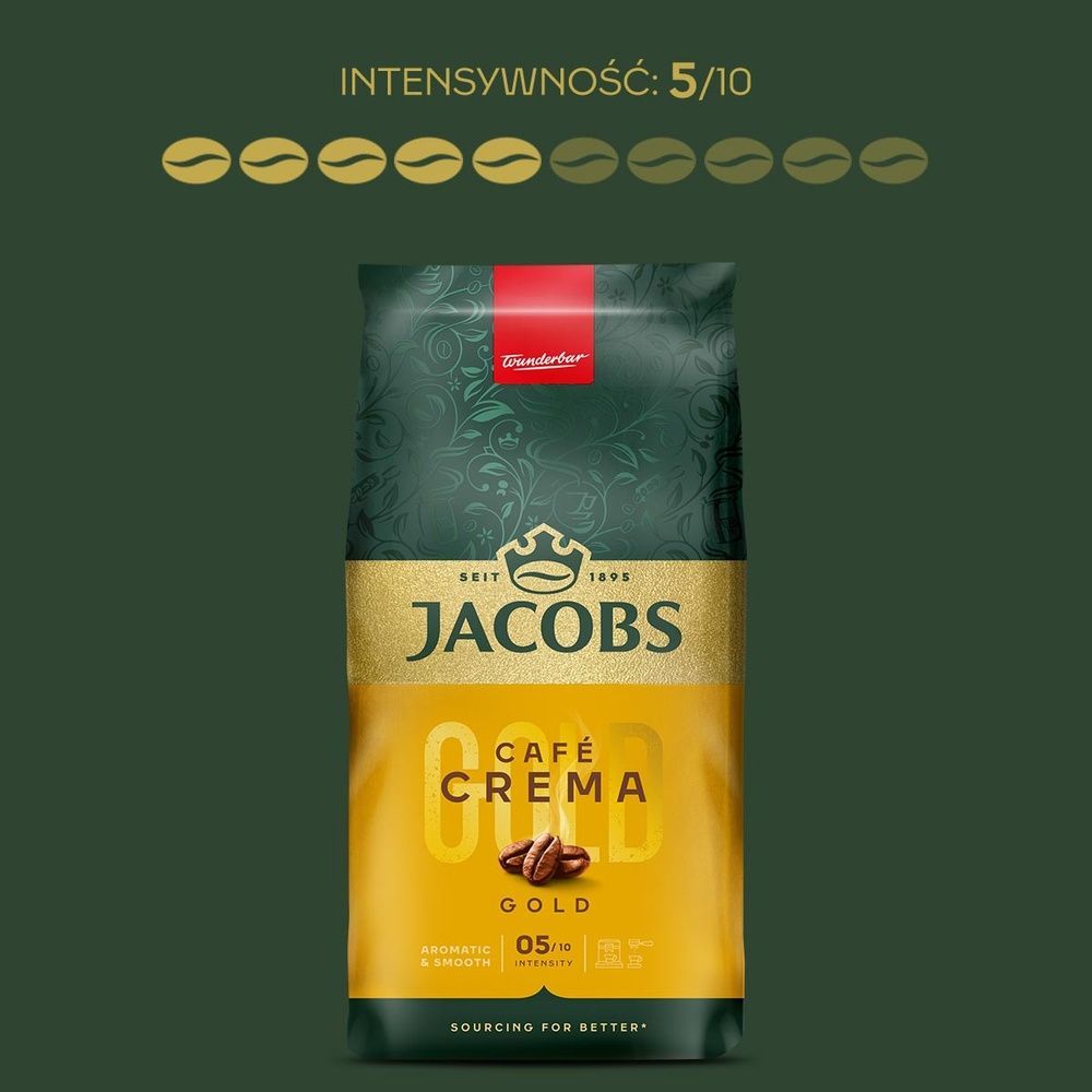 Набір кави в зернах Jacobs Mix 3х1кг ( Jacobs Crema Gold 1 кг, Jacobs Kr&ouml;nung в зернах 1 кг, Jacobs Origins Fusion Бразилія та Колумбія 1 кг) cbn801 фото