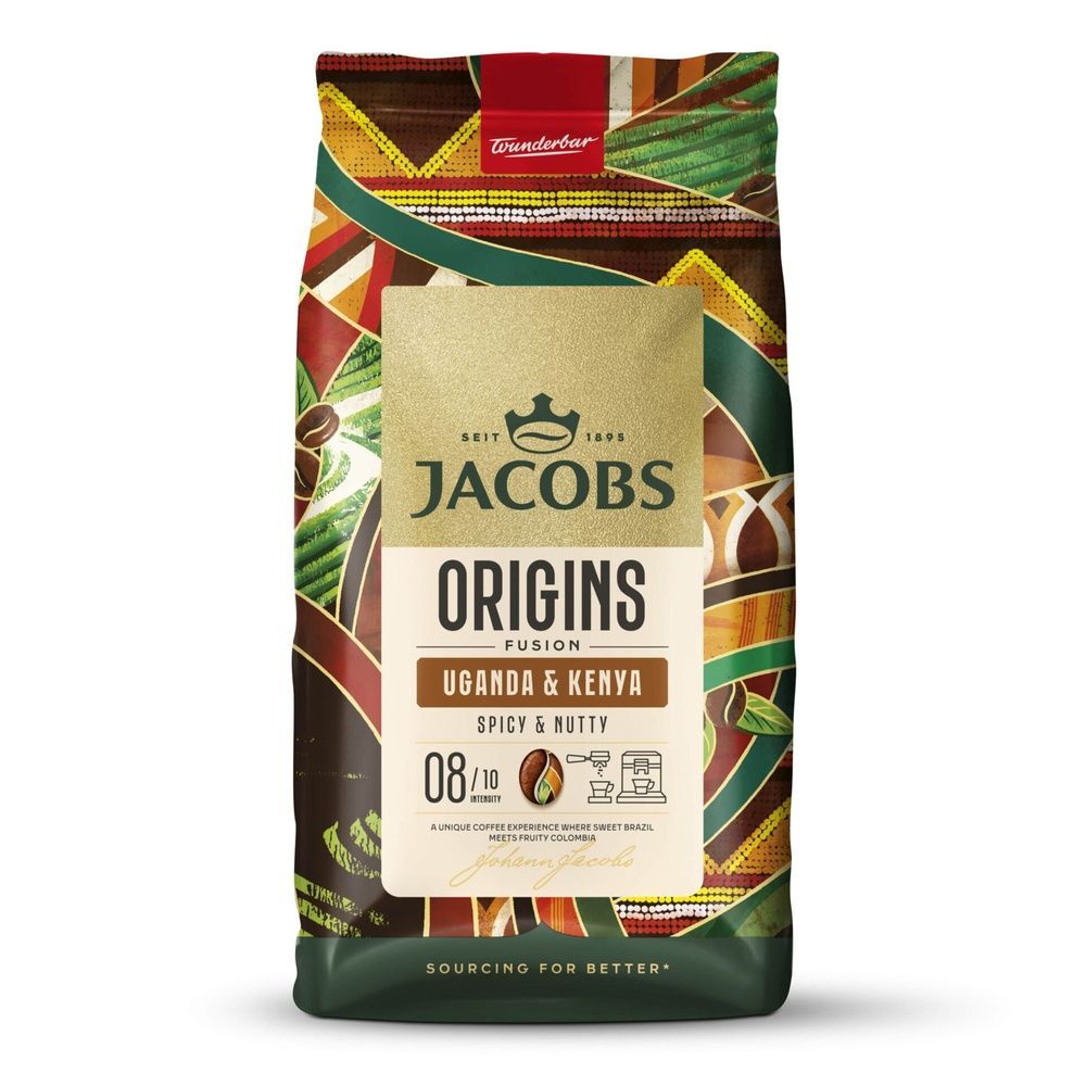 Набір кави в зернах Jacobs Mix 3х1кг ( Jacobs Origins Brazil 1 кг , Jacobs Origins Fusion Uganda & Kenya 1 кг, Jacobs Origins Fusion Brazil & Colombia 1 кг) cbn802 фото