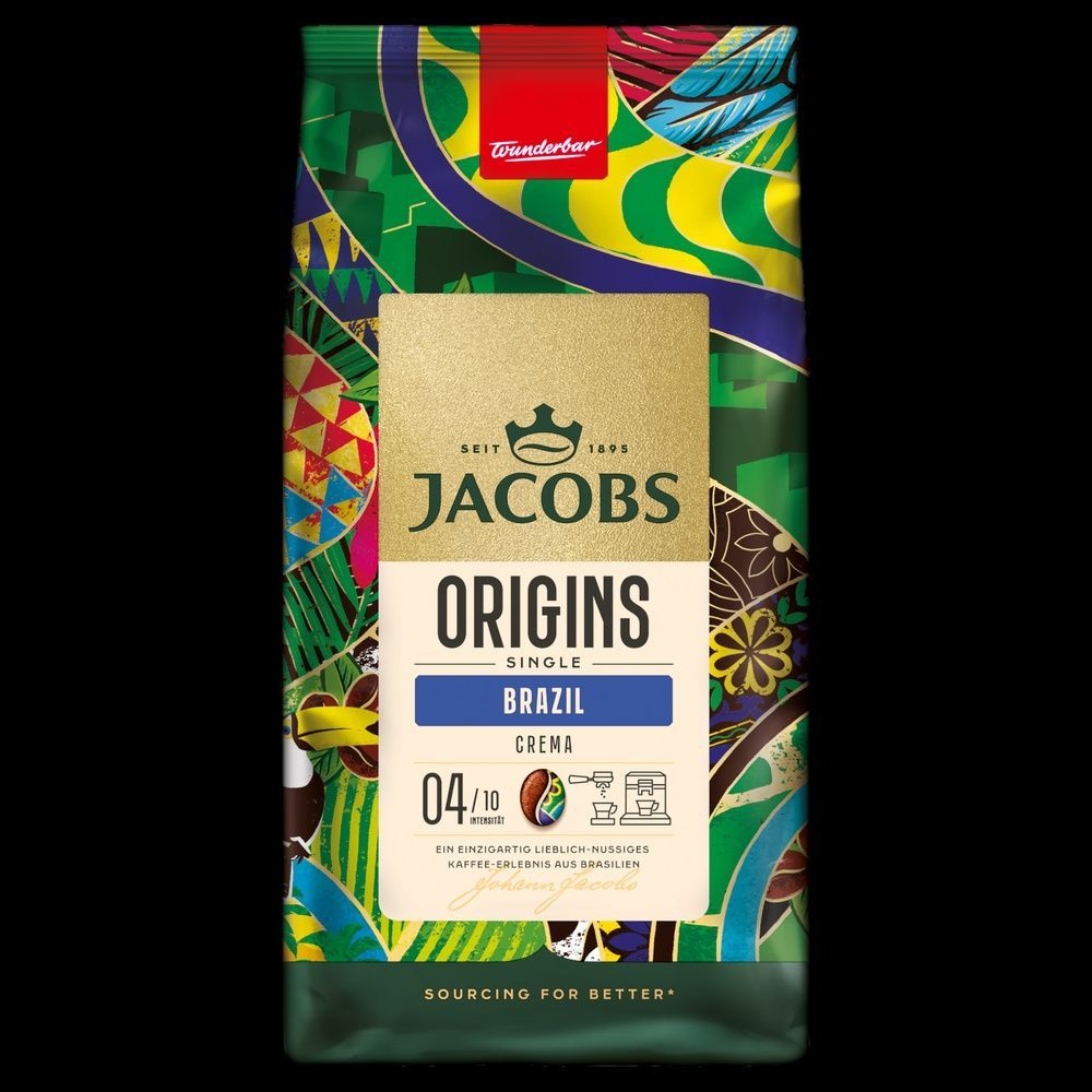 Набір кави в зернах Jacobs Mix 3х1кг ( Jacobs Origins Brazil 1 кг , Jacobs Origins Fusion Uganda & Kenya 1 кг, Jacobs Origins Fusion Brazil & Colombia 1 кг) cbn802 фото