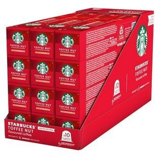 Набор кофе в капсулах Starbucks Toffee Nut - 120 капсул Nespresso STNN фото