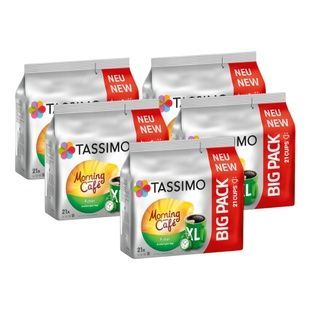 Набір кави в капсулах Tassimo Morning Cafe Filter XL - 105 капсул TF105 фото