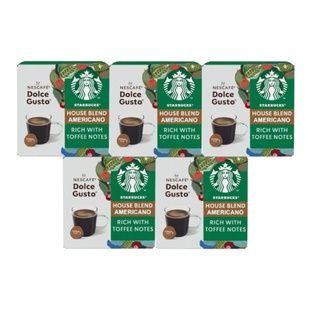 Набор кофе в капсулах Starbucks Nescaf&eacute; Dolce Gusto House Blend Americano - 60 капсулы DGS1А60 фото