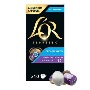 Кофе в капсулах Nespresso L'OR Lungo Profondo Decaffeinato, 10 шт. LР10 фото