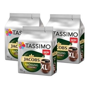Набір кави в капсулах Tassimo Jacobs Kronung Krаftig XL &mdash; 48 капсул TКF48 фото
