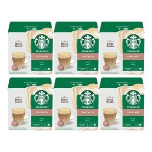 Набір кави в капсулах Starbucks Nescaf&eacute; Dolce Gusto Caff&egrave; Latte - 72 капсули DG1М72 фото