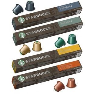 Набор кофе в капсулах Starbucks Collection &ndash; 40 капсул Nespresso SCN40 фото