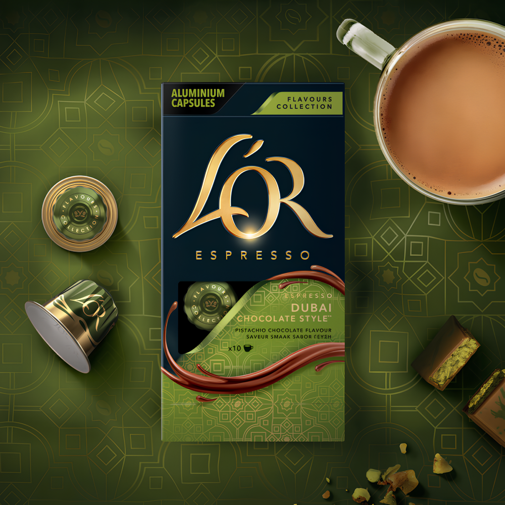 Набор кофе в капсулах L'OR Espresso Dubai Chocolate Style 10 шт (100 капсул) 23457695 фото