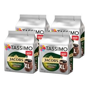 Набір кави в капсулах Tassimo Jacobs Kronung Krаftig XL &mdash; 64 капсули TКF64 фото