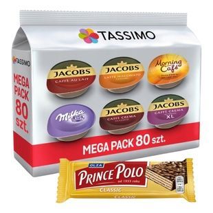 Набір кави в капсулах Tassimo Set Mega Pack 1 - 96 капсул TSMР1 фото