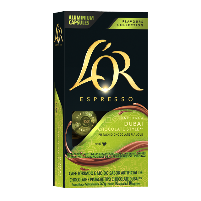Набор кофе в капсулах L'OR Espresso Dubai Chocolate Style 10 шт (100 капсул) 23457695 фото