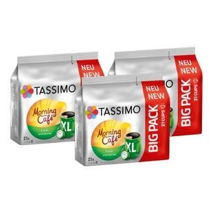 Набір кави в капсулах Tassimo Morning Cafe Filter XL - 63 капсули TF63 фото