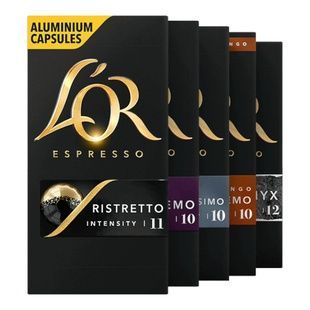 Набор кофе в капсулах Nespresso L'OR S&eacute;lection Intenses &ndash; 100 капсул LІ100 фото