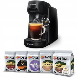 Набір Капсульна кавоварка Bosch Tassimo Finesse TAS167P Black + 5 упаковок капсул Tassimo СТ2 фото