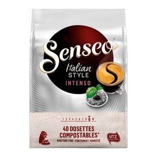 Кофе в чалдах Senseo Italian Style Intenso, 40 шт. SI40 фото