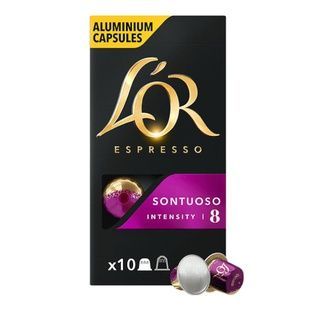 Кофе в капсулах Nespresso L'OR Espresso Sontuoso, 10 шт. LS10 фото