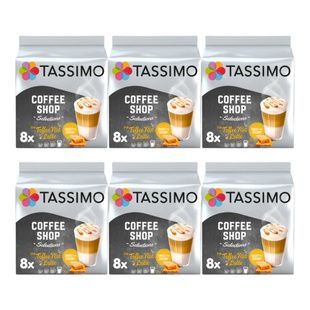 Набор кофе в капсулах Tassimo Toffee Nut Latte &mdash; 96 капсул TN96 фото