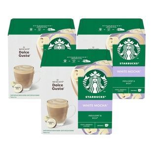 Набір кави в капсулах Starbucks Nescaf&eacute; Dolce Gusto White Mocha - 36 капсул DGWМ36 фото