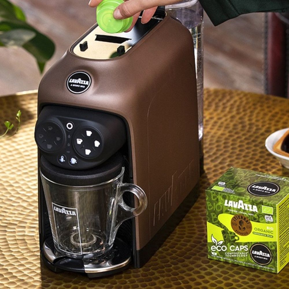 Капсульна кавоварка Lavazza A Modo Mio Des&eacute;a Brown LDB фото