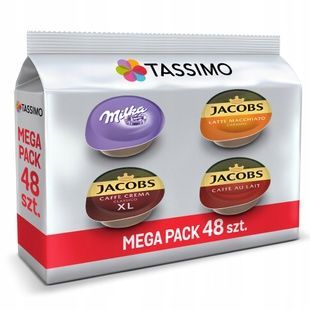 Набір кави в капсулах Tassimo Set Mega Pack - 64 капсули TSMP фото