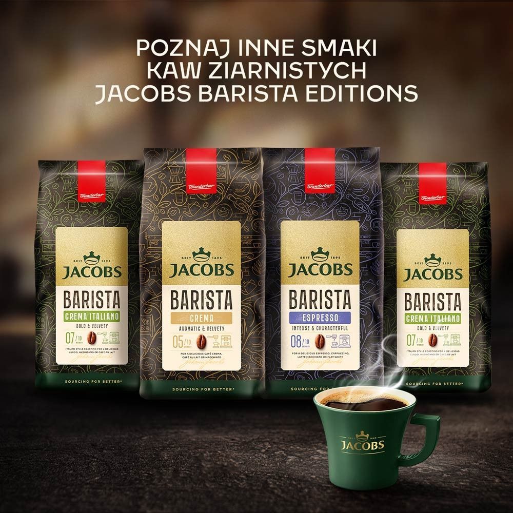 Кава в зернах Jacobs Barista Editions Espresso 1 кг cbn790 фото