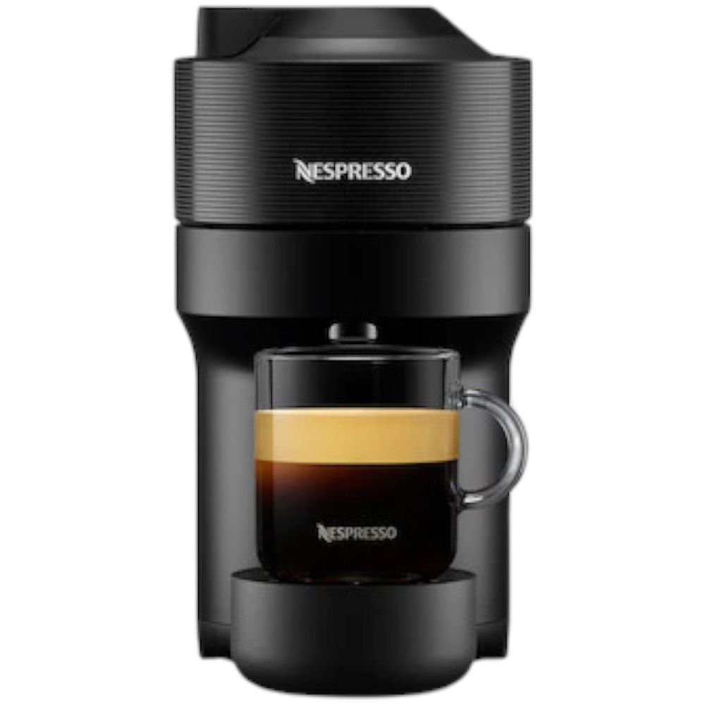 Кавоварка Nespresso Vertuo Pop & Aeroccino 3 Liquorice Black A3KGDV2EUBKNE фото