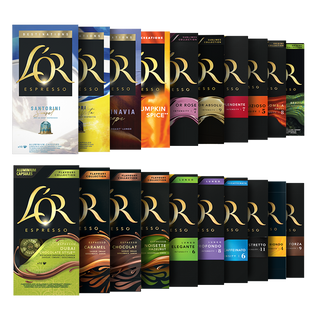 Набір кави в капсулах L'OR Full Collection 20 шт (200 капсул) 23457705 фото