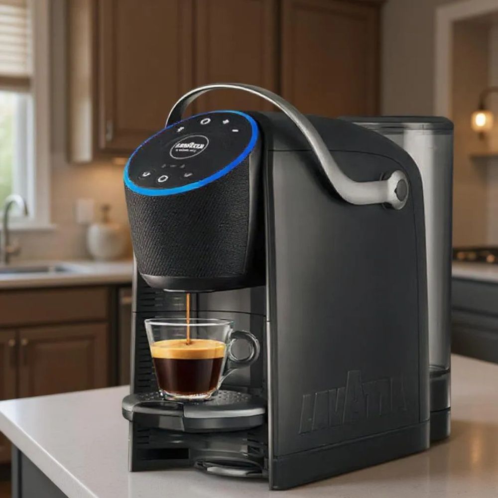 Капсульная кофеварка Lavazza A Modo Mio Voicy Black LVВ фото