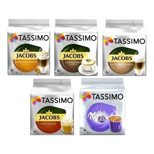 Набір кави в капсулах Tassimo Set 20 - 80 капсул TS20 фото