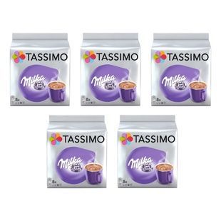 Набор горячего шоколада в капсулах Tassimo Milka - 80 капсул TММ80 фото