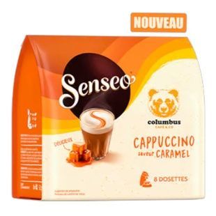 Кофе в чалдах Senseo X Columbus&reg; Cappuccino saveur Caramel, 8 шт. SСС8 фото