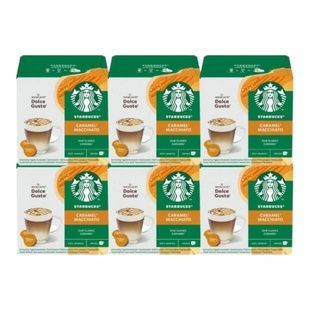 Набір кави в капсулах Starbucks Nescaf&eacute; Dolce Gusto Caramel Macchiato &ndash; 72 капсули DG2М72 фото