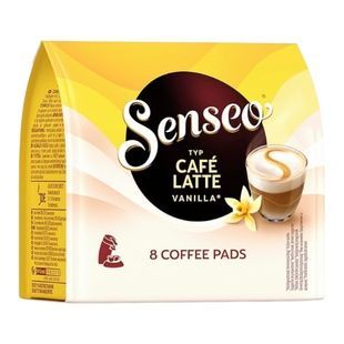 Кофе в чалдах Senseo Cafe Latte Vanilla, 8 шт. SLV8 фото