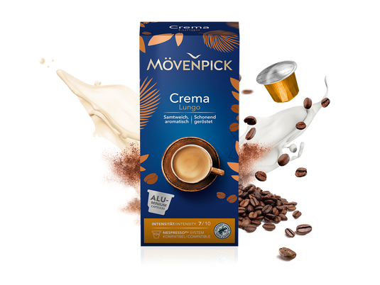Кава в капсулах M&ouml;venpick Crema Lungo 10 шт 23457711 фото