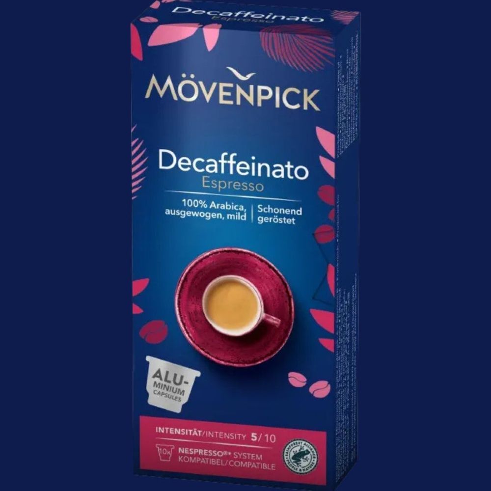 Кава в капсулах M&ouml;venpick Decaffeinato 10 шт 23457712 фото