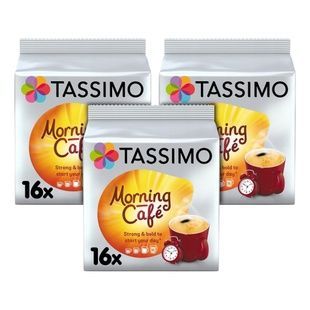 Набір кави в капсулах Tassimo Morning Cafe Strong & Bold &mdash; 48 капсул TSВ48 фото