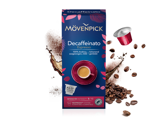 Кава в капсулах M&ouml;venpick Decaffeinato 10 шт 23457712 фото