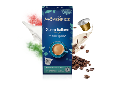 Кофе в капсулах M&ouml;venpick Gusto Italiano Lungo 10 шт 23457713 фото