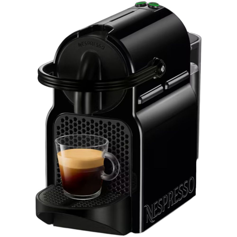Капсульная кофеварка Nespresso Inissia & Aeroccino3 Black NIB фото
