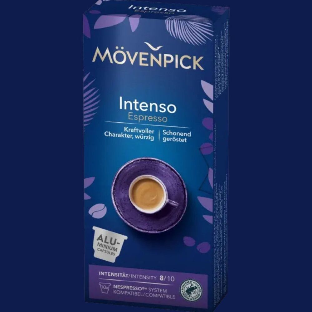 Кава в капсулах M&ouml;venpick Intenso Espresso 10 шт 23457714 фото